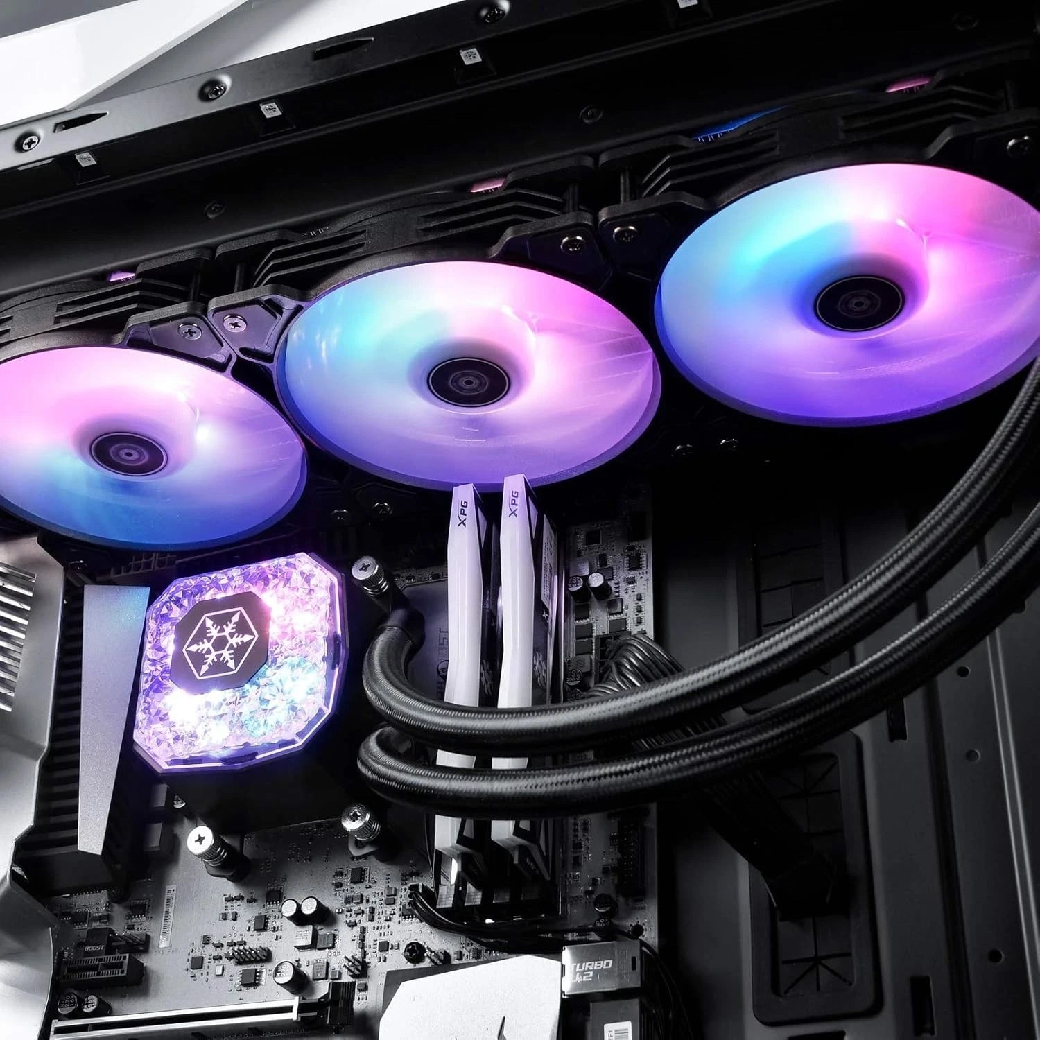 Silverstone IceGem 360, 360mm AlO Liquid Cooler for AM5 & Threadripper TR5 / SP6-8