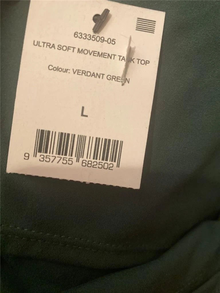 Cotton On Ladies Ultra Soft Movement Tank Top, VERDANT GREEN, L-3