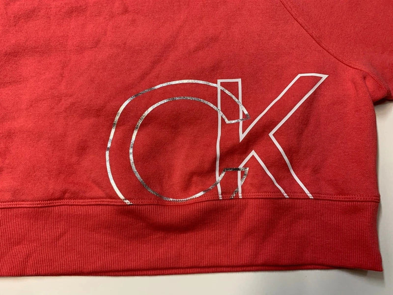 Calvin Klein Performance Women's Long Sleeve Crew Neck Crop Fleece Pullover, XXL-4