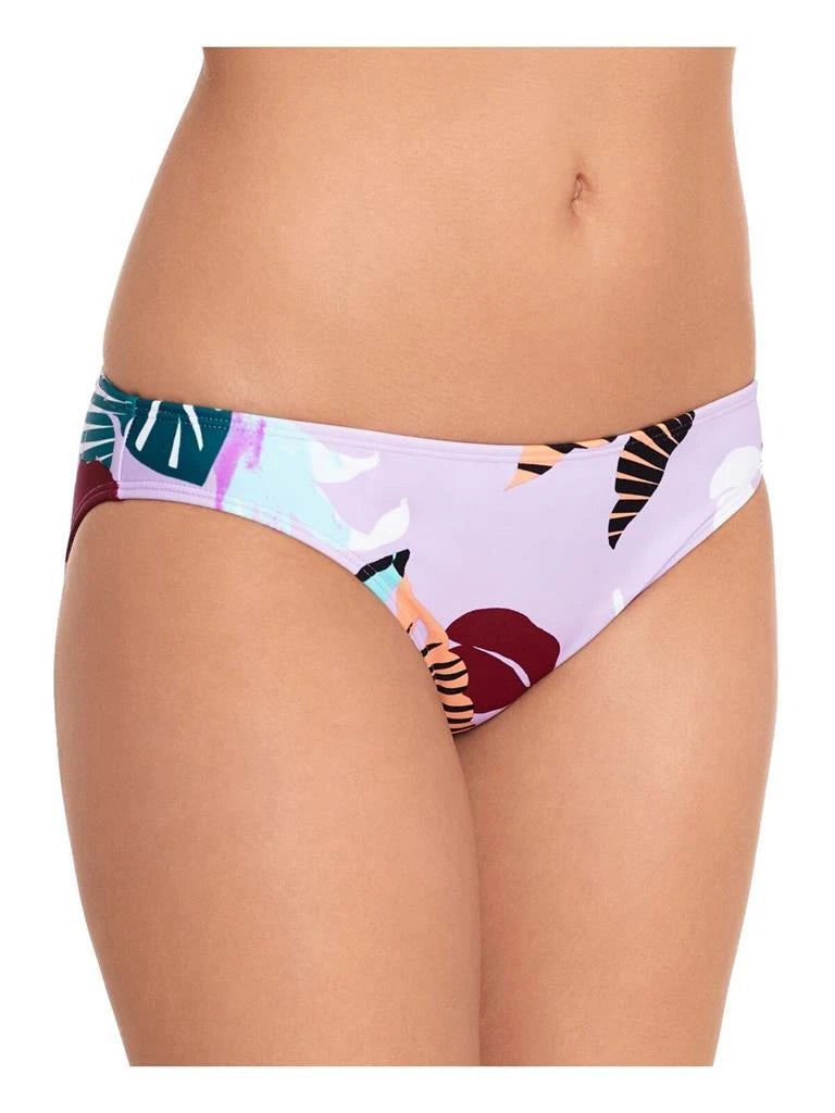 SALT + COVE Women's Stretch Cinched-Back Lined Hipster Swimsuit Bottom L-3