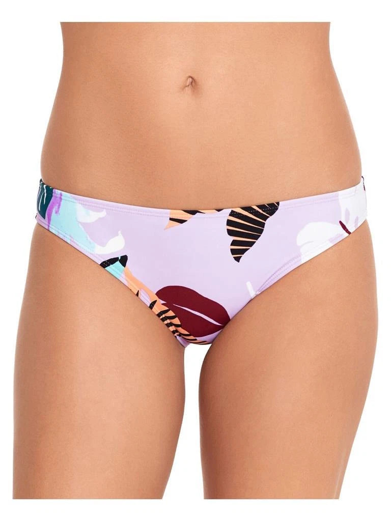 SALT + COVE Women's Stretch Cinched-Back Lined Hipster Swimsuit Bottom L