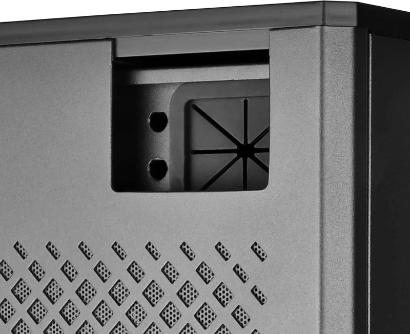 SilverStone ALTA G1M, Black, Micro-ATX Tower with Stack Effect Design, 180mm Fan-10