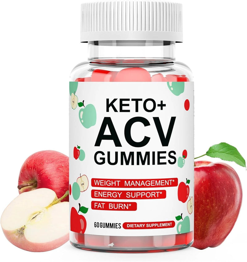 ( 2 Pack ) Keto ACV Gummies for Weight Loss, Apple Cider Vinegar for Women & Men-1