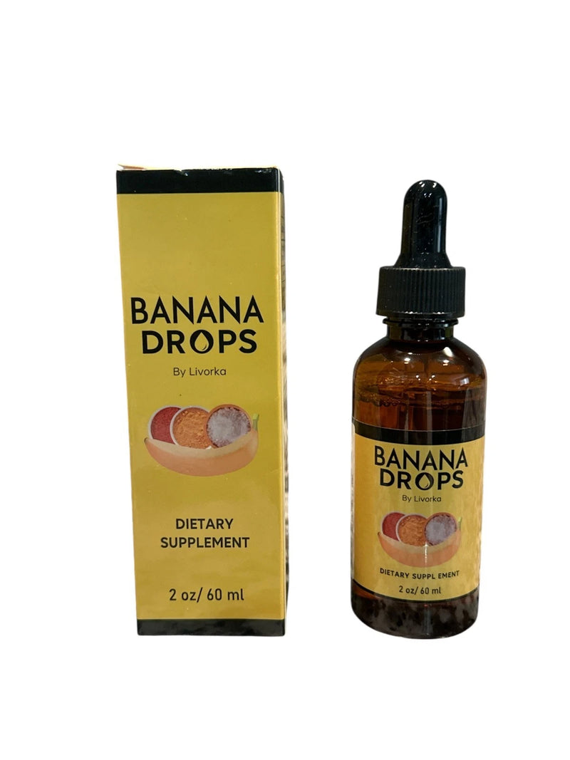 Banana Drops, Banana Dietary Liquid Drops, Liquid Drops for Men & Women (1 Pack)-1