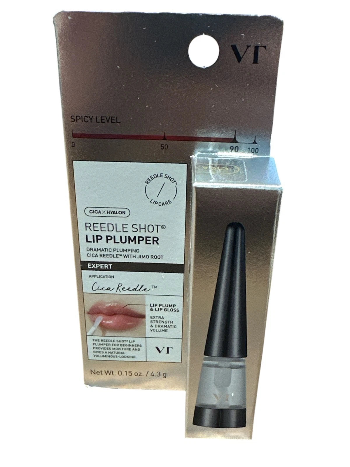 VT Cosmetics Reedle Shot Lip Plumper Spicy - Expert - 0.15 oz-1