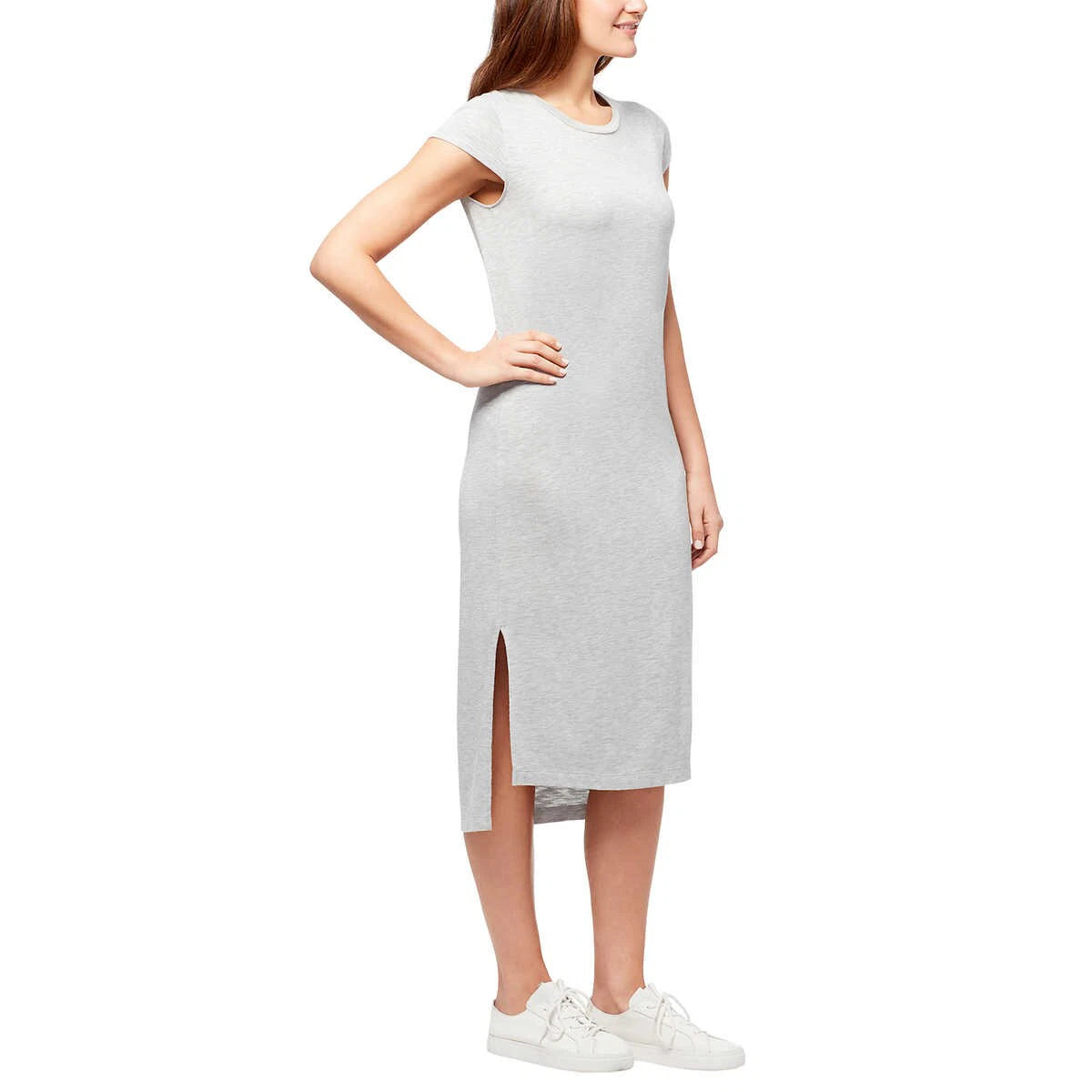 Jessica Simpson Ladies' Midi Dress, Grey, Size Medium