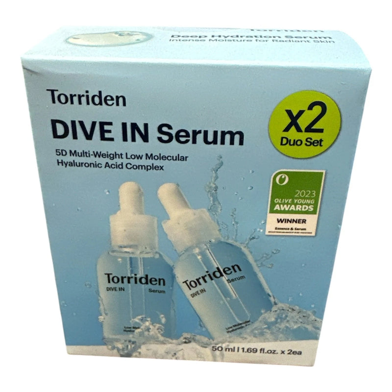 Torriden DIVE IN Hyaluronic Acid Serum 50ml(1.69 fl.oz.) * 2 (Pack of 2)-1