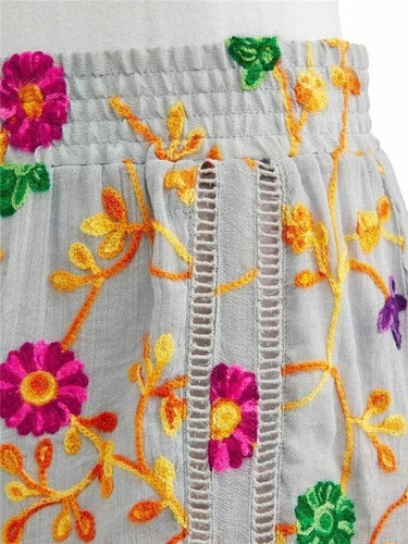 Honeydew Intimates Women's Siesta Sweetheart Embroidered Shorts MULTI FLORAL XL-3