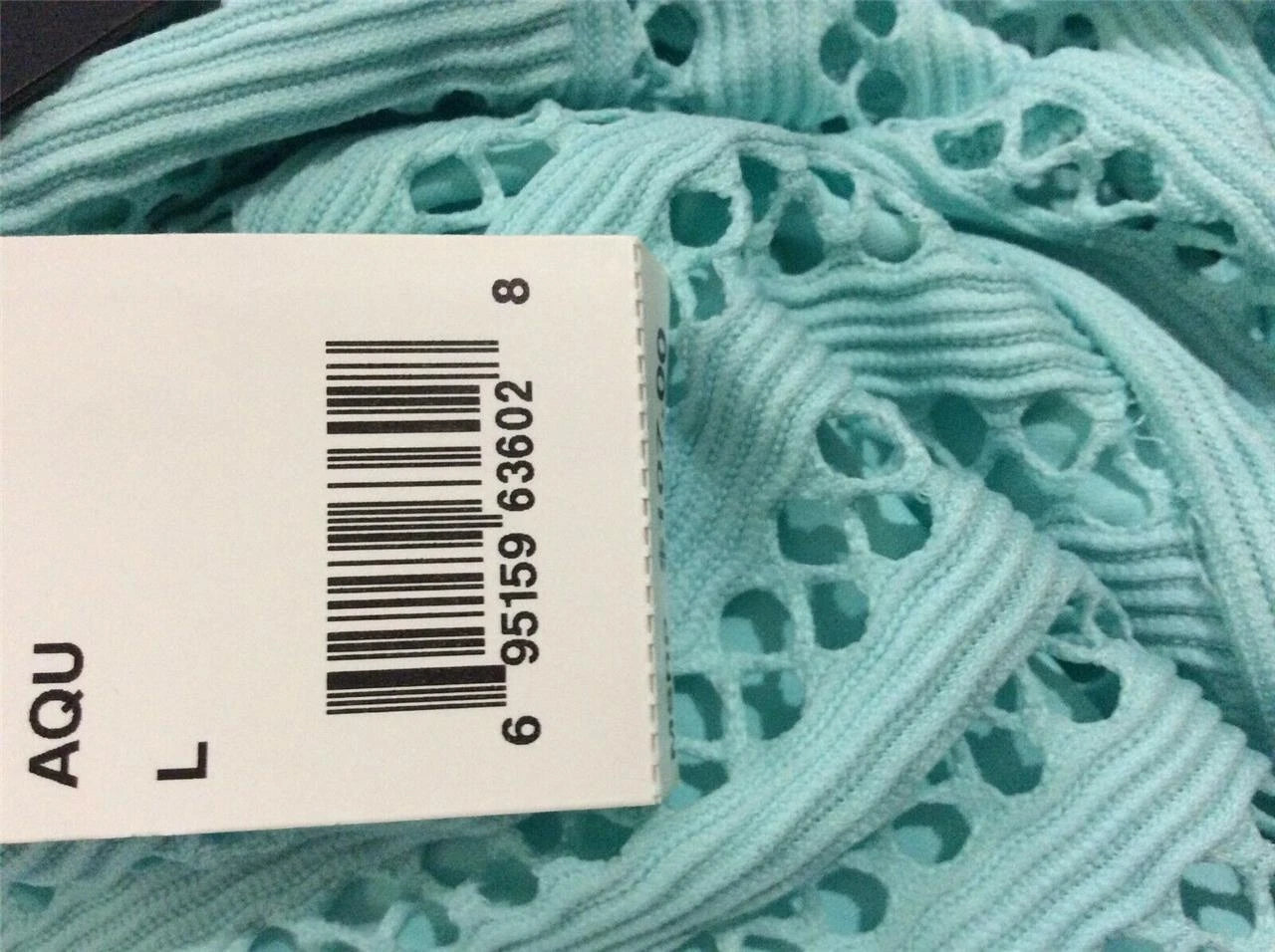 Kenneth Cole New York Women's Bandeau One Piece Swimsuit, AQUA, L-2
