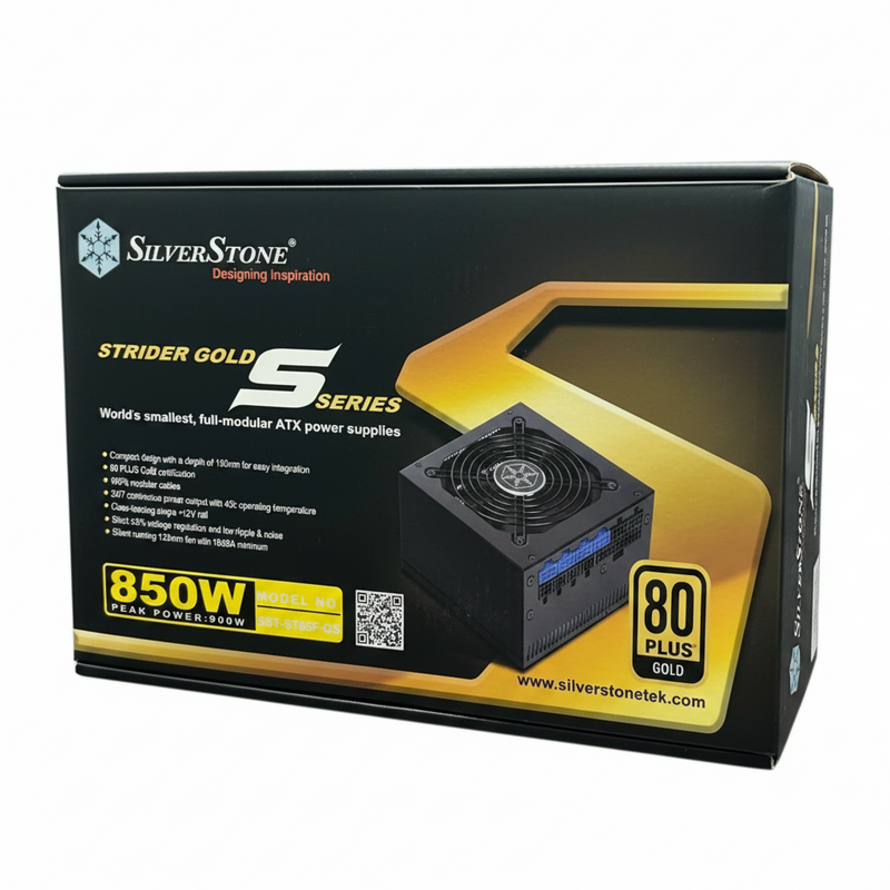 Silverstone Tek Strider Gold S Series 850W ATX12V/EPS12V 80+ Gold Full Modular-1