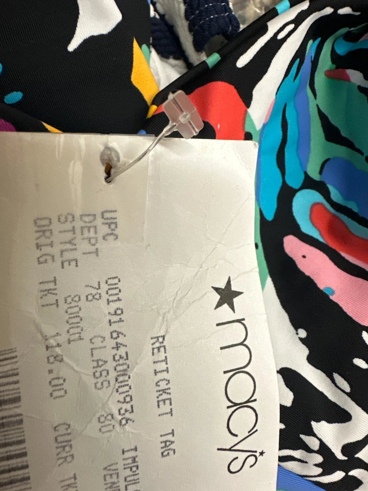 Vera Bradley Women's Penelope Butterfly Reversible Halter One Piece MULTI M 8/10-3