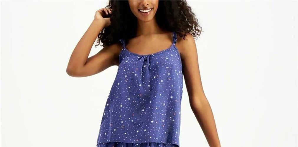 Jenni Women's Printed Pajama Tank Top- Celestial - X-Small