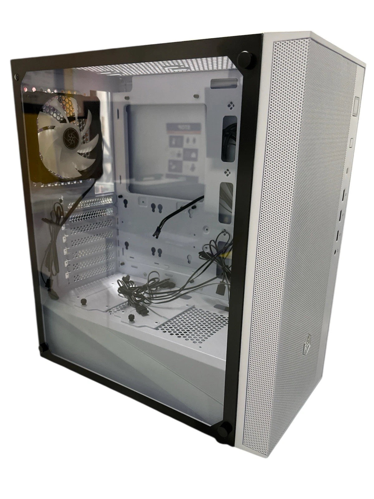 Silverstone Tech FAR1W-PRO Tempered Glass Mid Tower ATX Case with ARGB Fans-2
