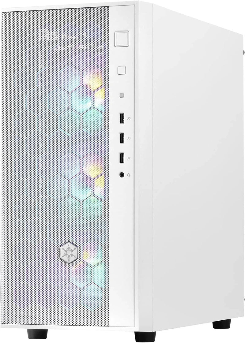 Silverstone Tech FAR1W-PRO Tempered Glass Mid Tower ATX Case with ARGB Fans-6