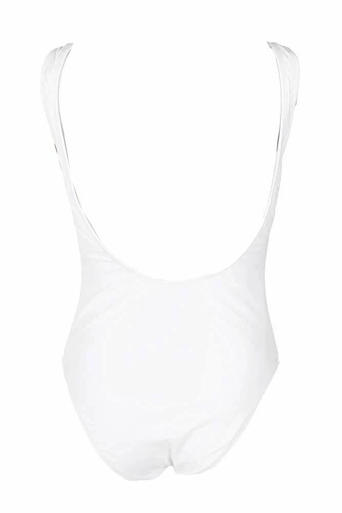 California Waves Americana Metallic 'Red Wine & Blue' Cheeky One-Piece Swimsuit, XS-3