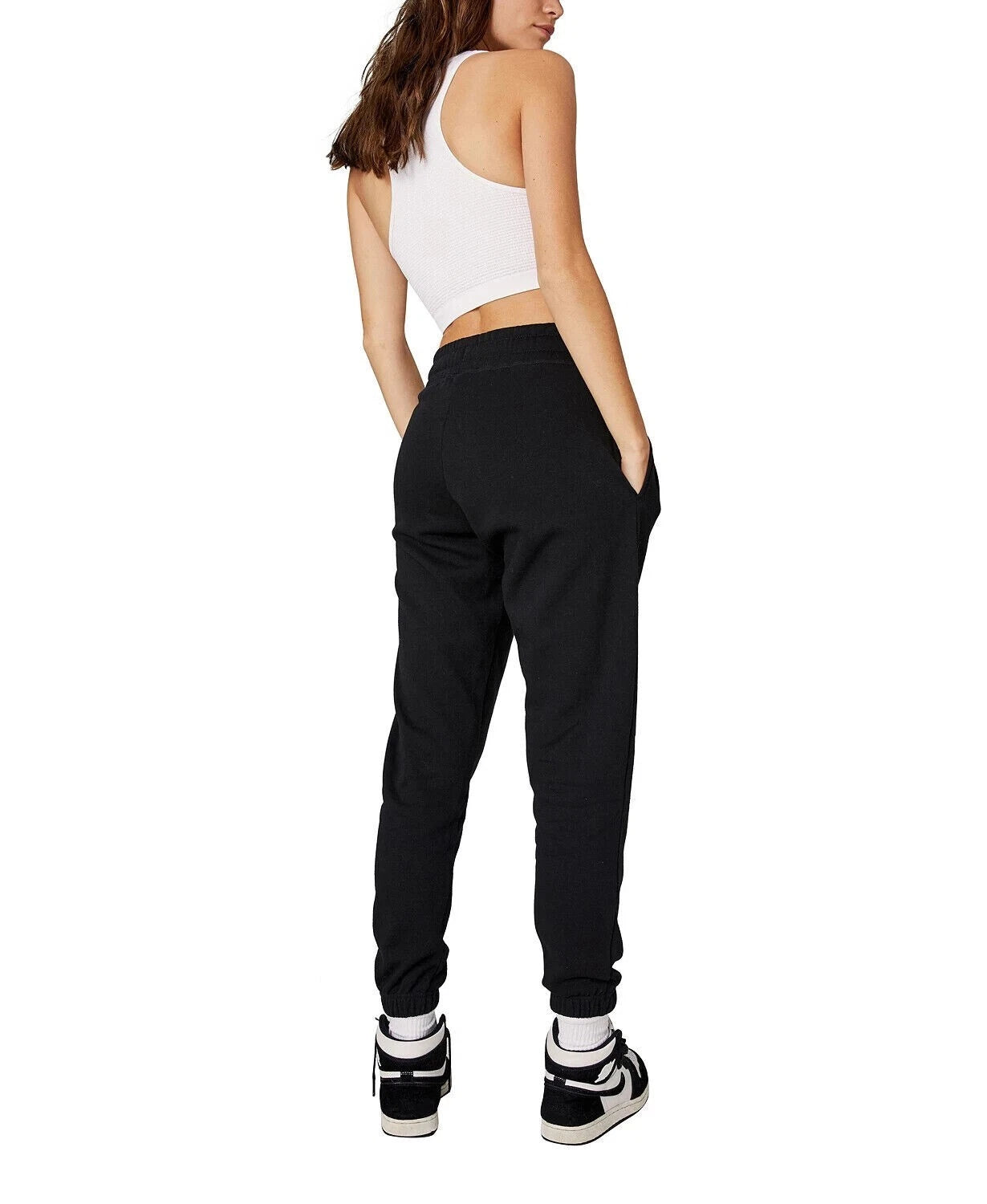 BODY BY COTTON ON Women's Lifestyle Gym Track Pants, Black, Small