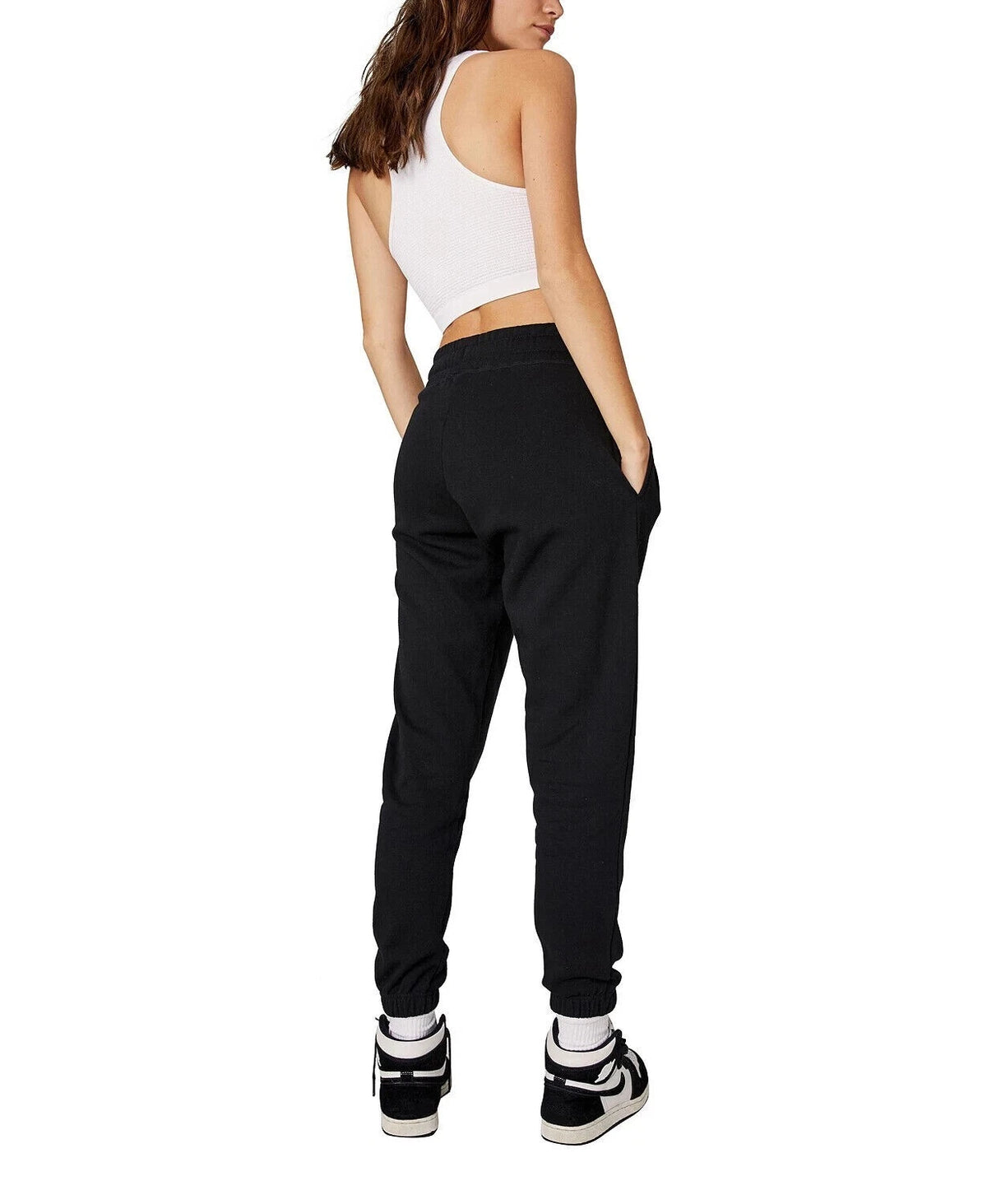 BODY BY COTTON ON Women's Lifestyle Gym Track Pants, Black, Small-2
