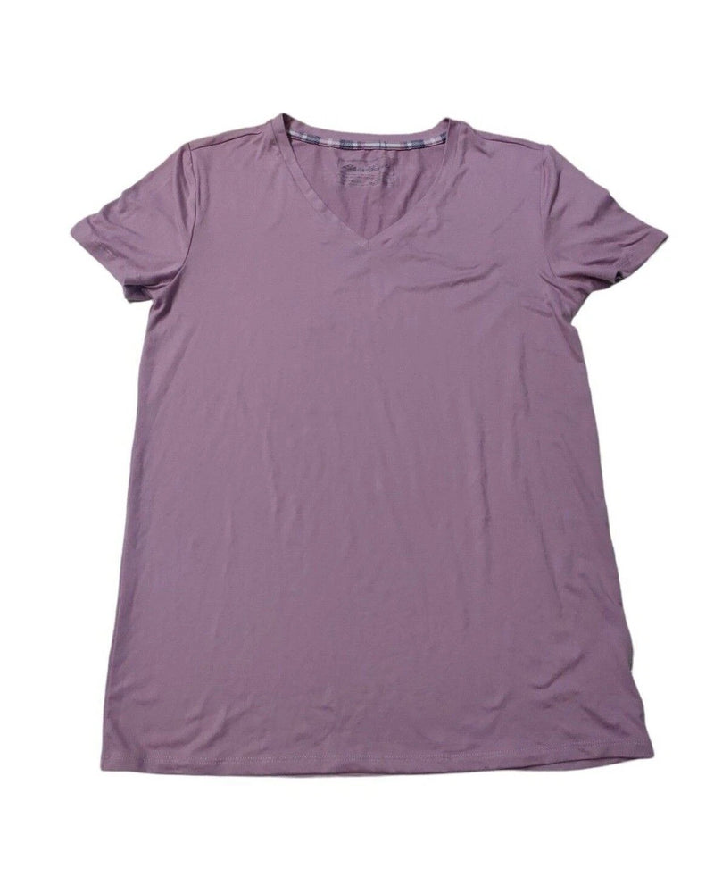 Eddie Bauer Women's Ladies' 1 Piece Pajama Top, Pink, Small-3