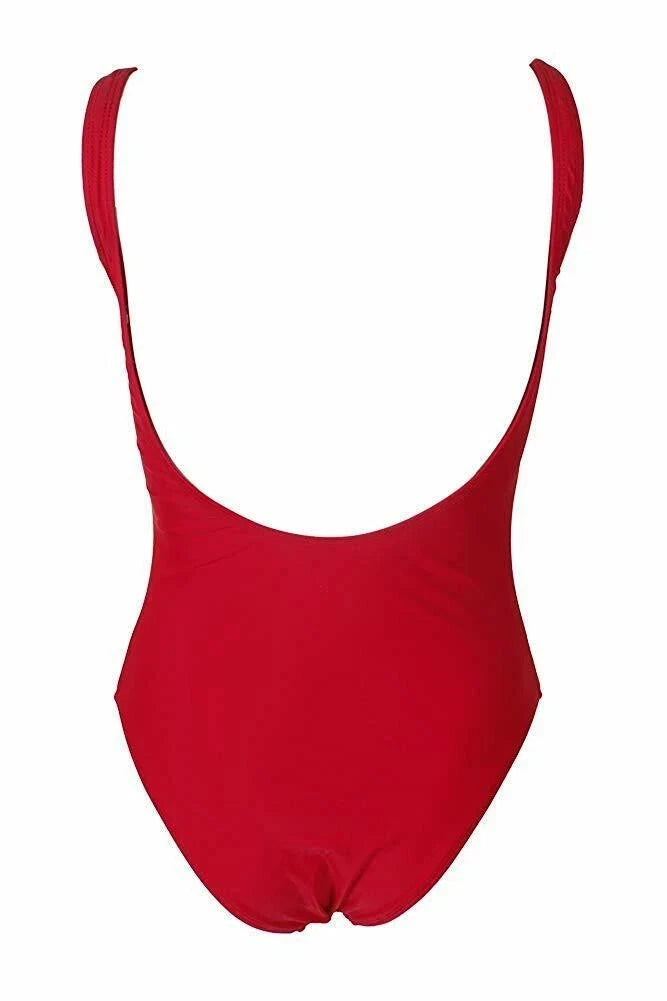California Waves Juniors' Americana Metallic Graphic Cheeky One-Piece Swimsuit, M-2