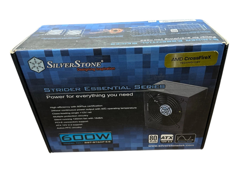 Silverstone Strider 600W, 80 Plus, Active PFC Power Supply ST60F-ES (Black)-5
