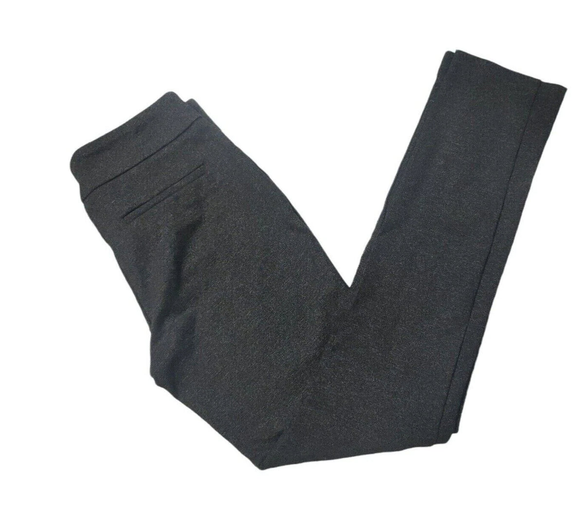 Hilary Radley Ladies' Slimming fit Sits at Waist Ponte Pants-Charcoal- Small-1