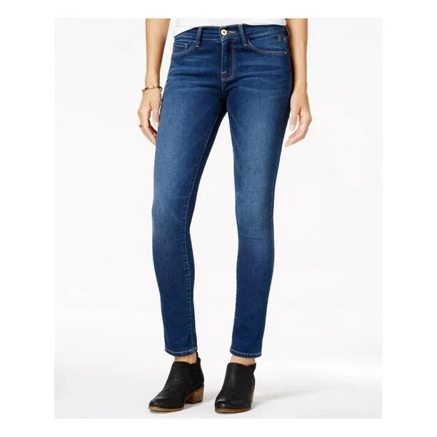TOMMY HILFIGER Womens Skinny Jeans, BLUE, 6-1
