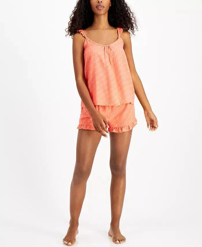 Jenni Women's Printed Tank & Shorts Pajama Set, SLEEPY, XS