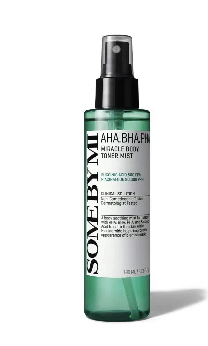 SOME BY MI AHA BHA PHA Miracle Body Toner Mist 140ml 4.73oz