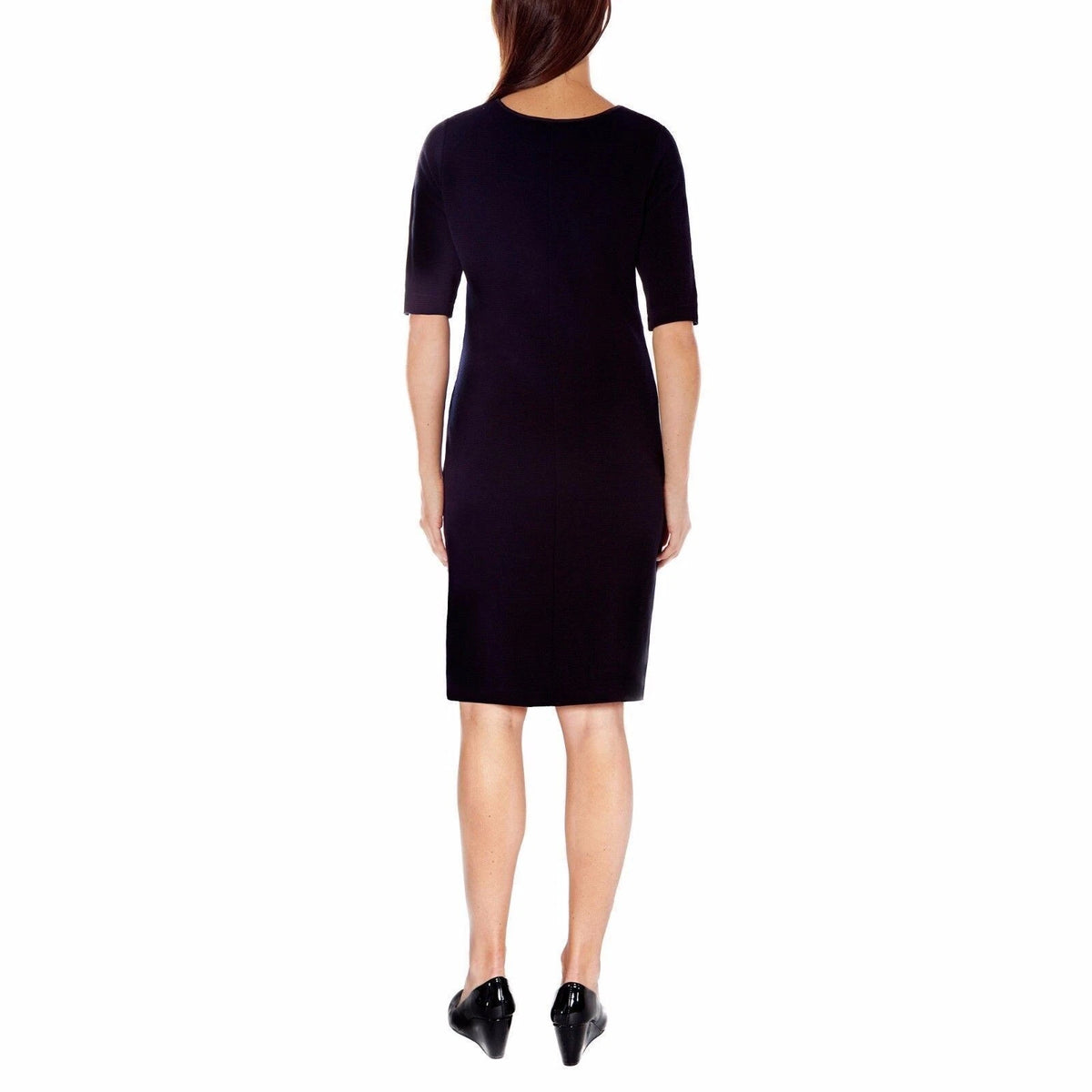 Mario Serrani Ladies Knit Dress, Black, Small-2