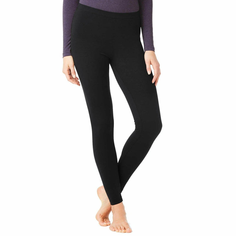 32 DEGREES Heat Women 1PK Base Layer Legging Pant, BLACK, S-1