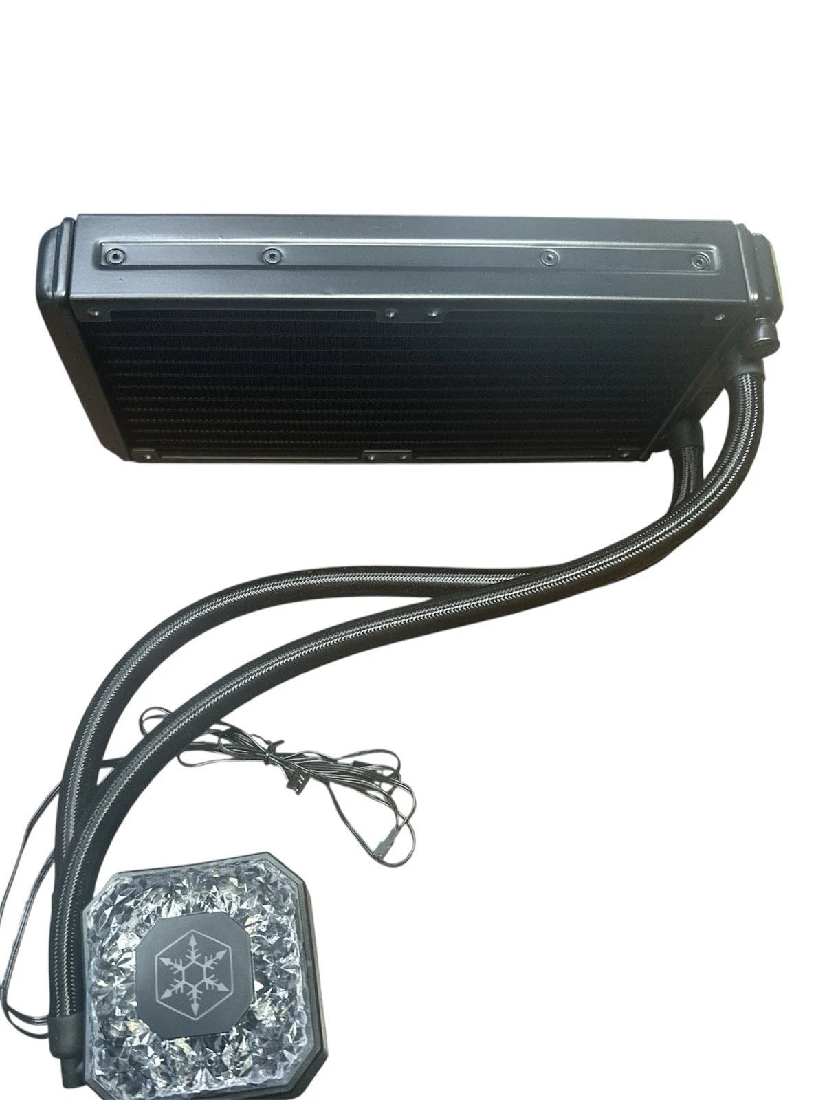 SilverStone IceGem 280, 2X ARGB FANS AIO Liquid Cooler for AM5 (Read)-1