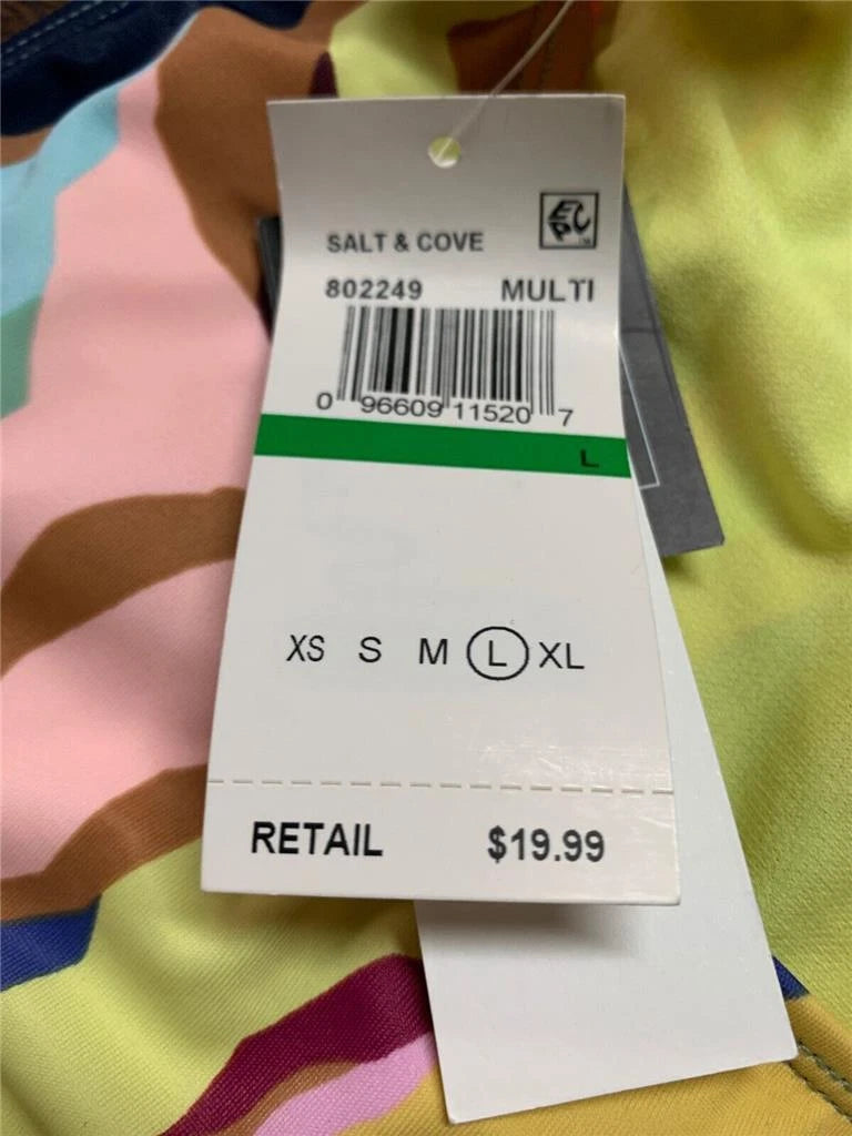 Salt + Cove Juniors' Zebra-Print Hipster Bikini Bottoms- Multi Zebra Size L-3