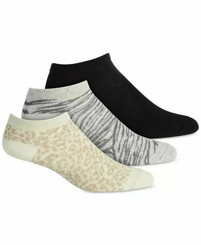 JENNI Womens Low Cut Socks 3 Pair Pack, MULTICOLOR, Size 9-11