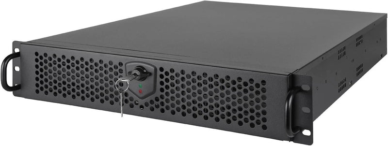 SilverStone Technology 2U ATX Rackmount Server Case with Dual 5.25" Bays (RM201B-1