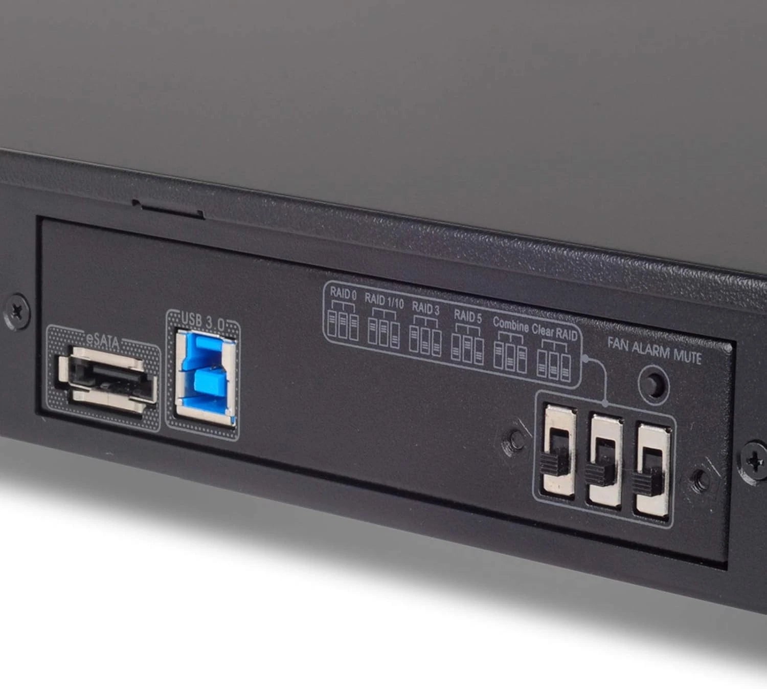 Silverstone Technology 4 Bay 1U Rackmount RAID Storage Unit with USB 3.0 RS431U-2