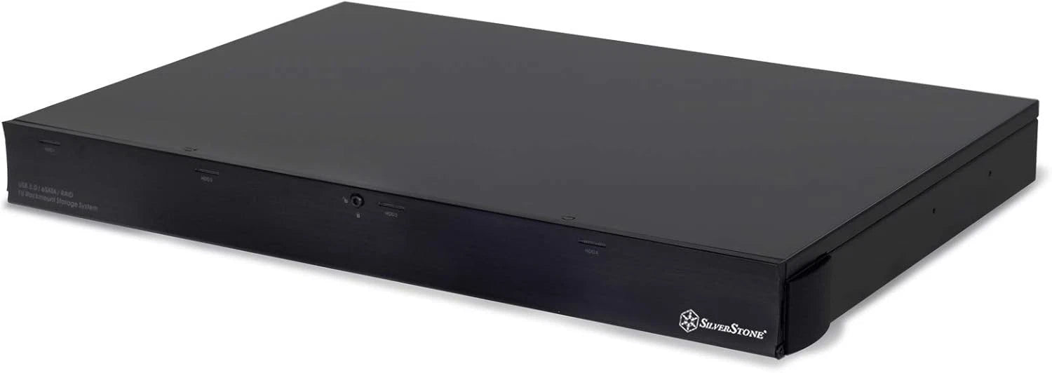 Silverstone Technology 4 Bay 1U Rackmount RAID Storage Unit with USB 3.0 RS431U