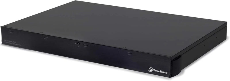 Silverstone Technology 4 Bay 1U Rackmount RAID Storage Unit with USB 3.0 RS431U-1