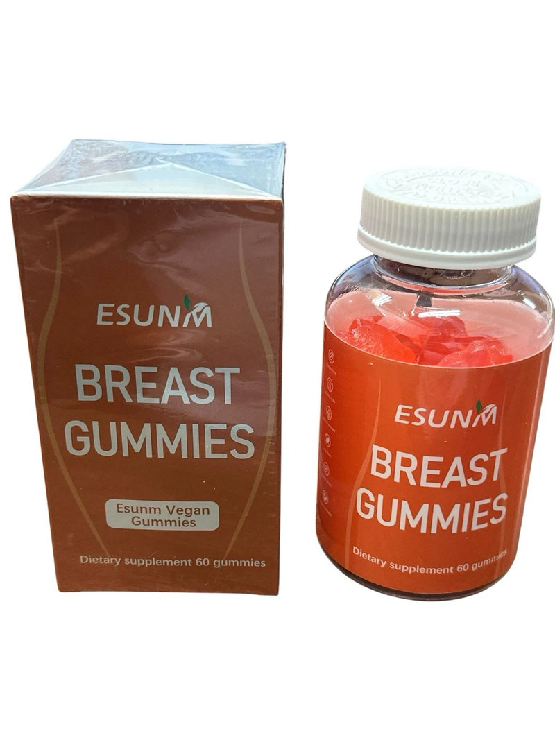 ESUNM Breast Gummies Collagen Supplement 60 Count Vegan-1
