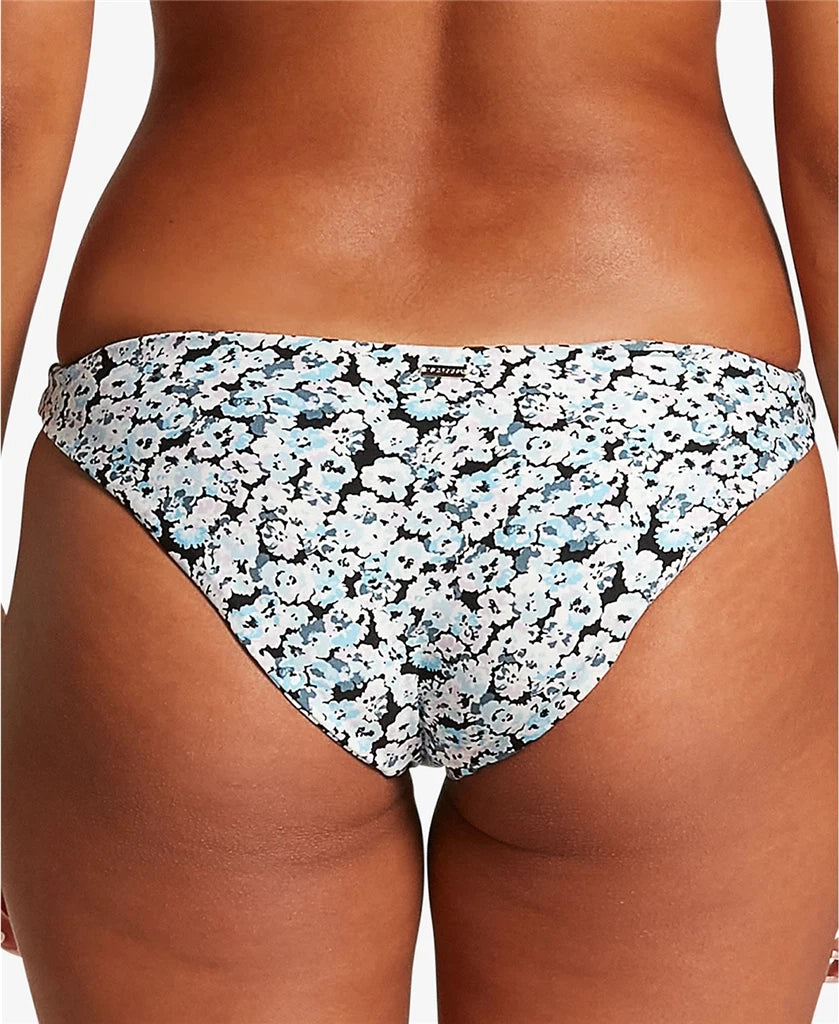 Volcom Bloom Generation Hipster Bikini Bottoms, Coastal Blue, MD (US 7)