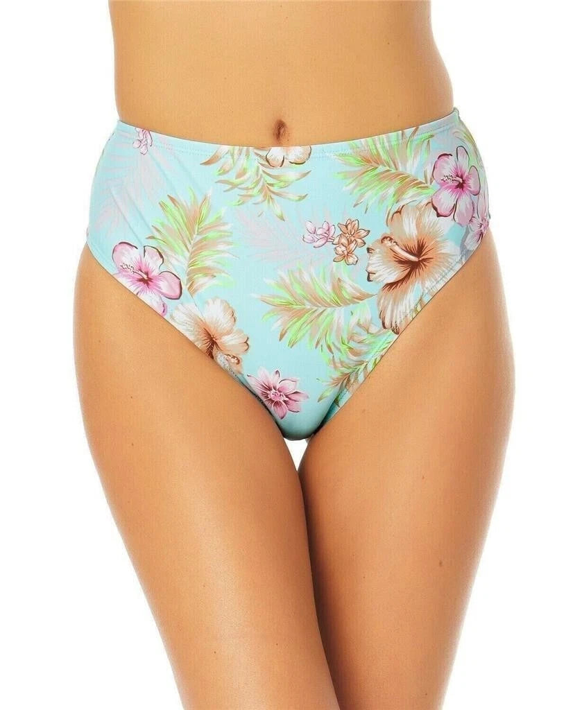 California Waves Swim Floral Bikini Bottom, MULTI COLOR, S-1