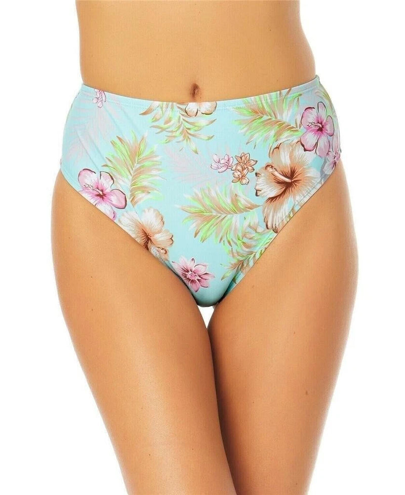 California Waves Swim Floral Bikini Bottom, MULTI COLOR, S-1