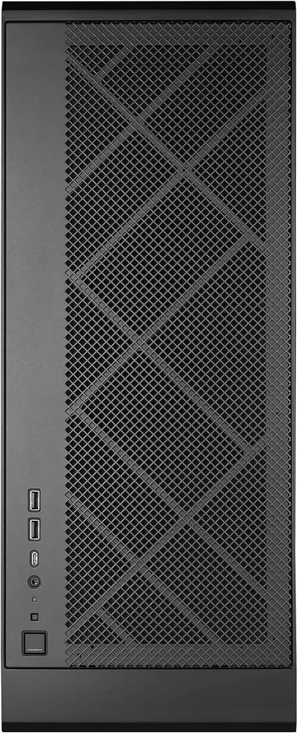 SilverStone ALTA G1M, Black, Micro-ATX Tower with Stack Effect Design, 180mm Fan-2