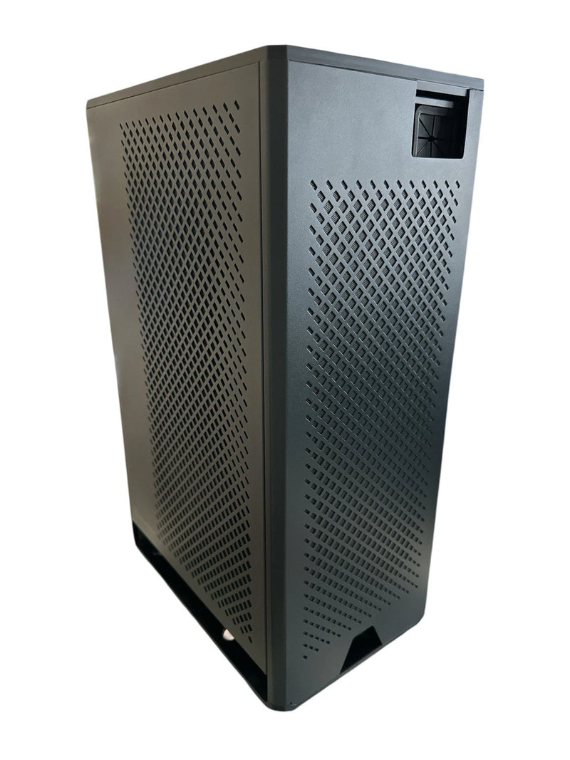 SilverStone ALTA G1M, Black, Micro-ATX Tower with Stack Effect Design, 180mm Fan-4
