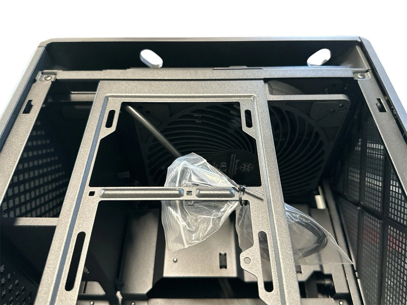 SilverStone ALTA G1M, Black, Micro-ATX Tower with Stack Effect Design, 180mm Fan-8