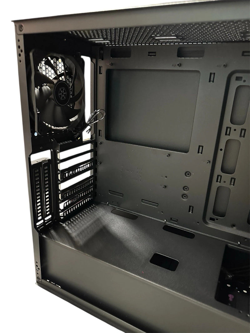 SilverStone FAR1B-V2 Stylish and Distinct Tempered Glass Mid Tower ATX Chassis-8