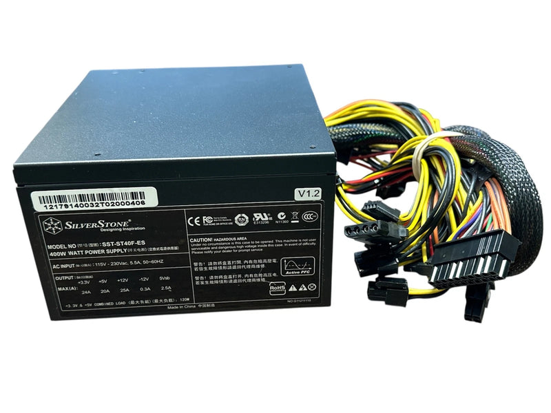 Silverstone Strider 400W, 80 Plus, Active PFC Power Supply ST40F-ES (Used)-3