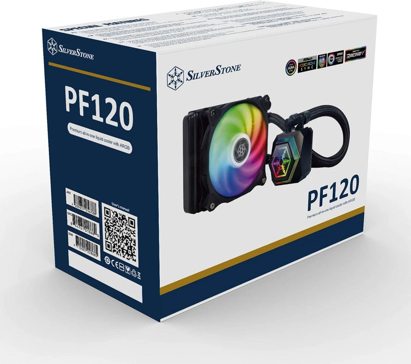 SILVERSTONE SST-PF120-ARGB Permafrost 120mm AIO Multi-Chamber CPU Liquid Cooler-10