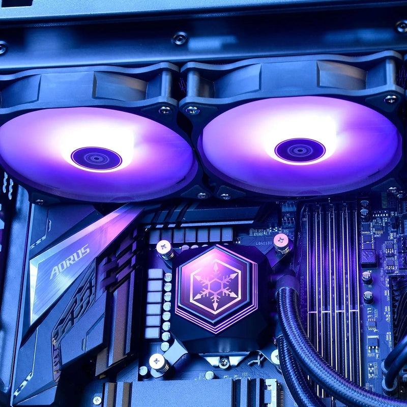 SILVERSTONE SST-PF240-ARGB-V2 240mm, Premium All-in-One Liquid Cooler with ARGB-2