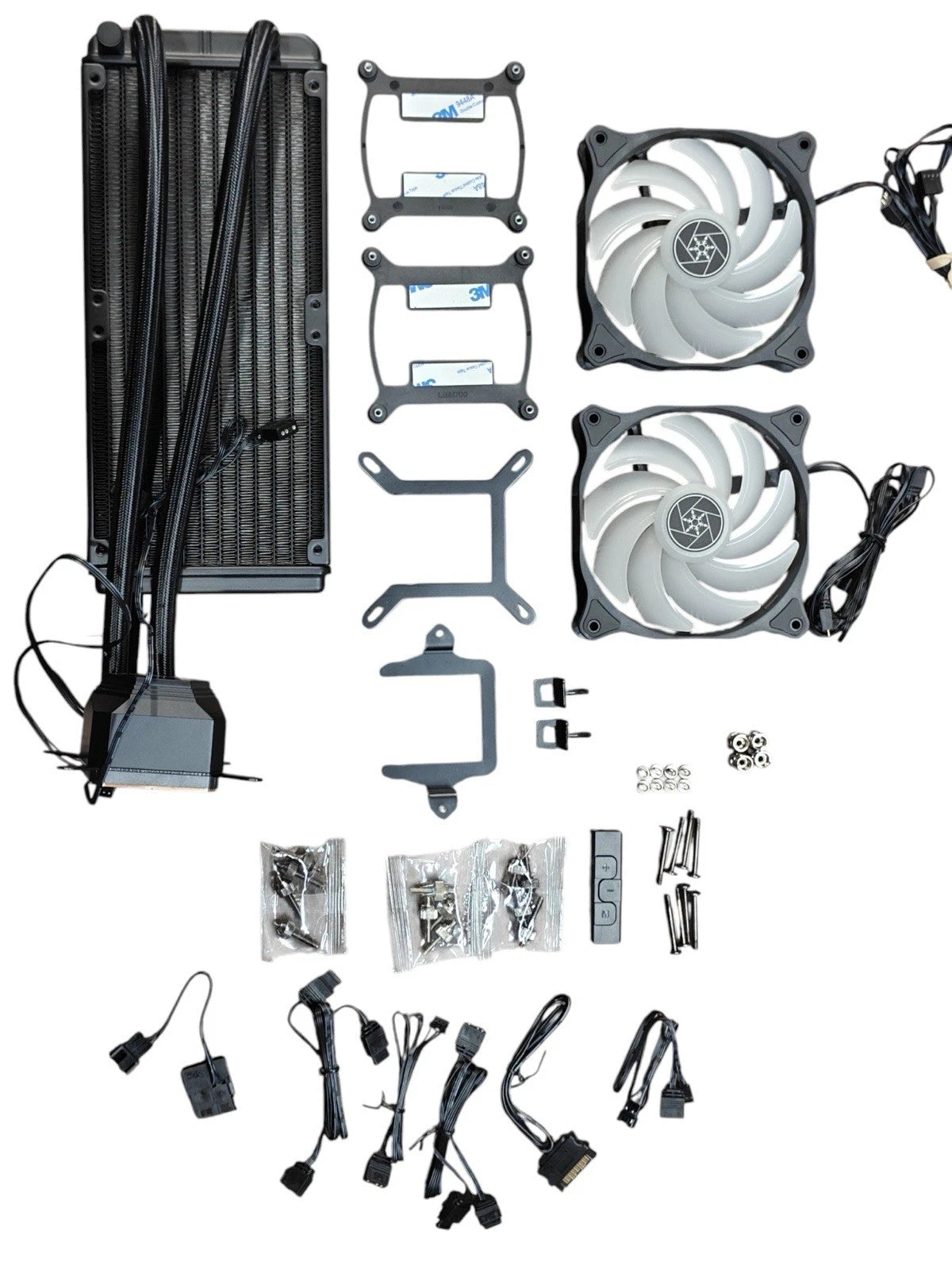 SILVERSTONE SST-PF240-ARGB-V2 240mm, Premium All-in-One Liquid Cooler with ARGB-7