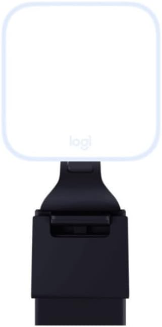 Logitech for Creators Litra Glow Premium LED Streaming Light with TrueSoft- Computer lighting for video conferencing, Zoom meetings, with adjustable mount and desktop app control for PC/Mac - Graphite